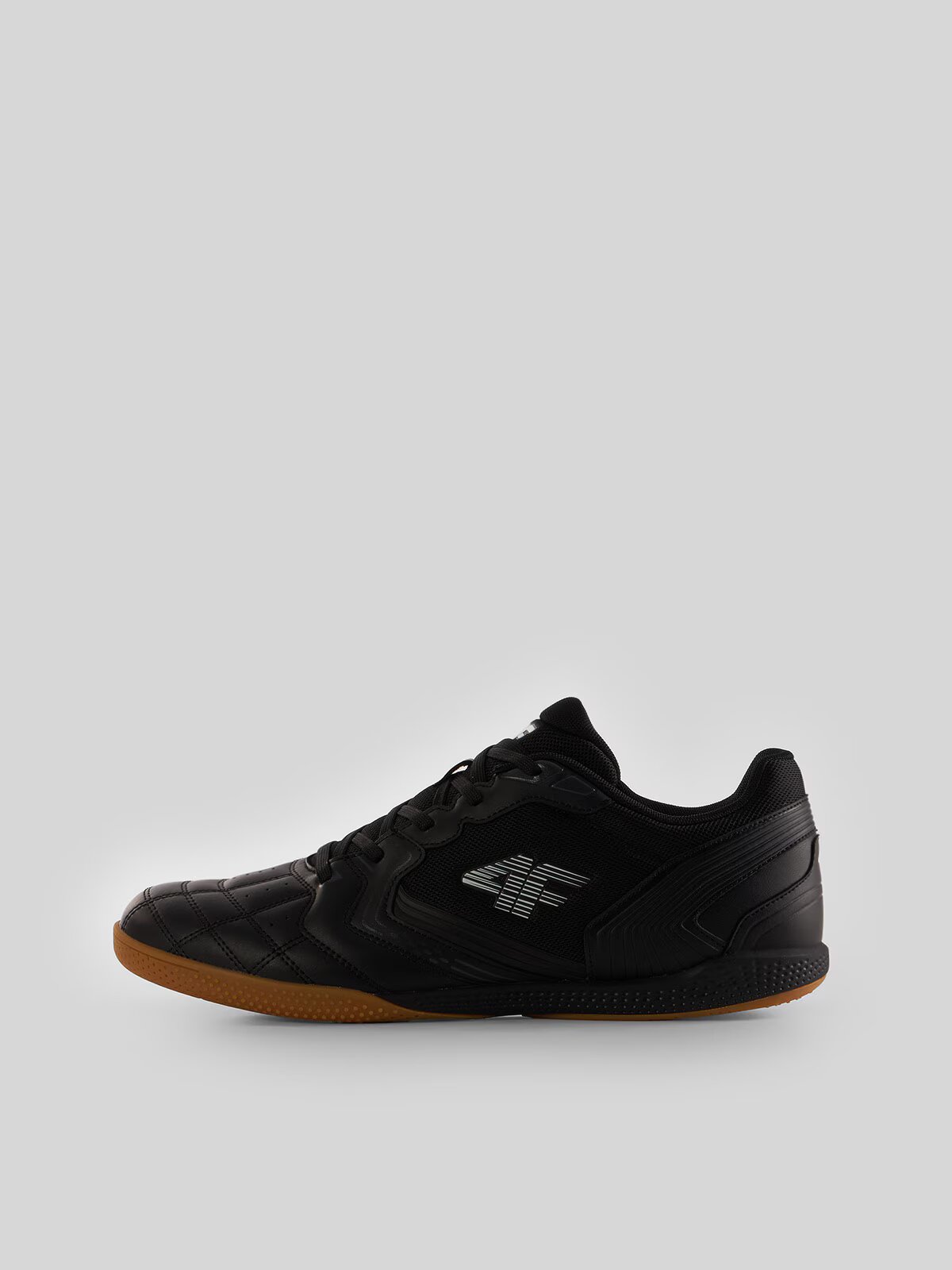 4F Pantofi de sală PRECISION X KNITTED cu talpă non-marking pentru bărbați - negri 44