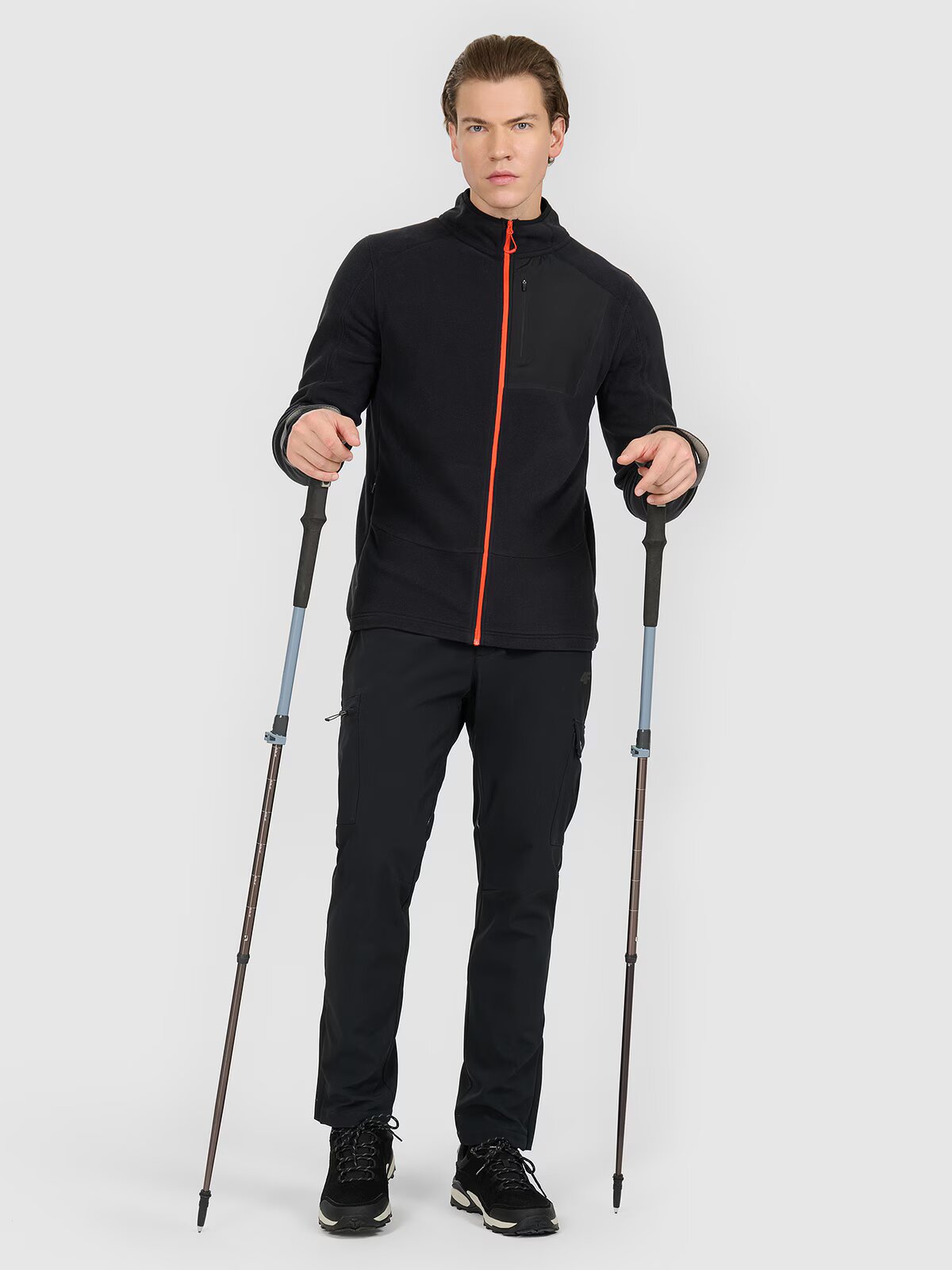 4F Polar cu guler Polartec regular pentru bărbați - M