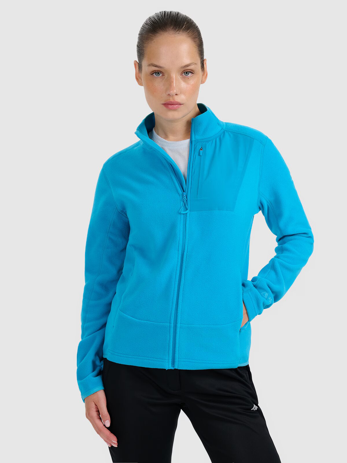 4F Polar cu guler Polartec regular pentru femei - XL