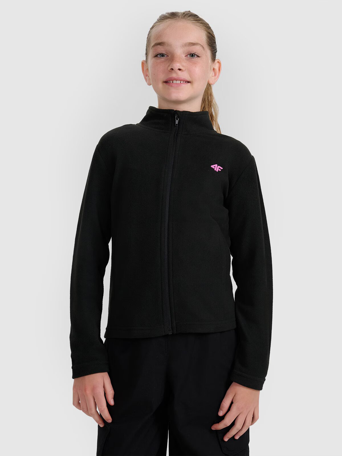 4F Polar cu guler slim pentru fete - 122