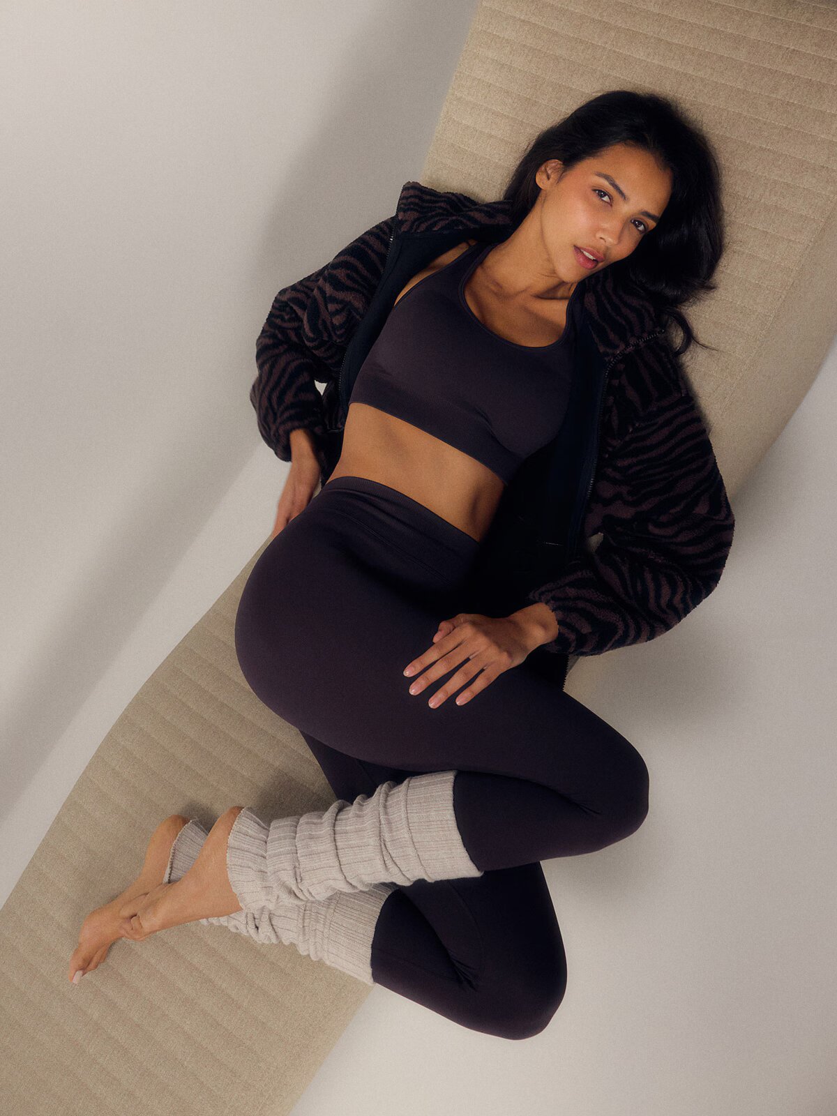 4F Polar loose sherpa pentru femei - S
