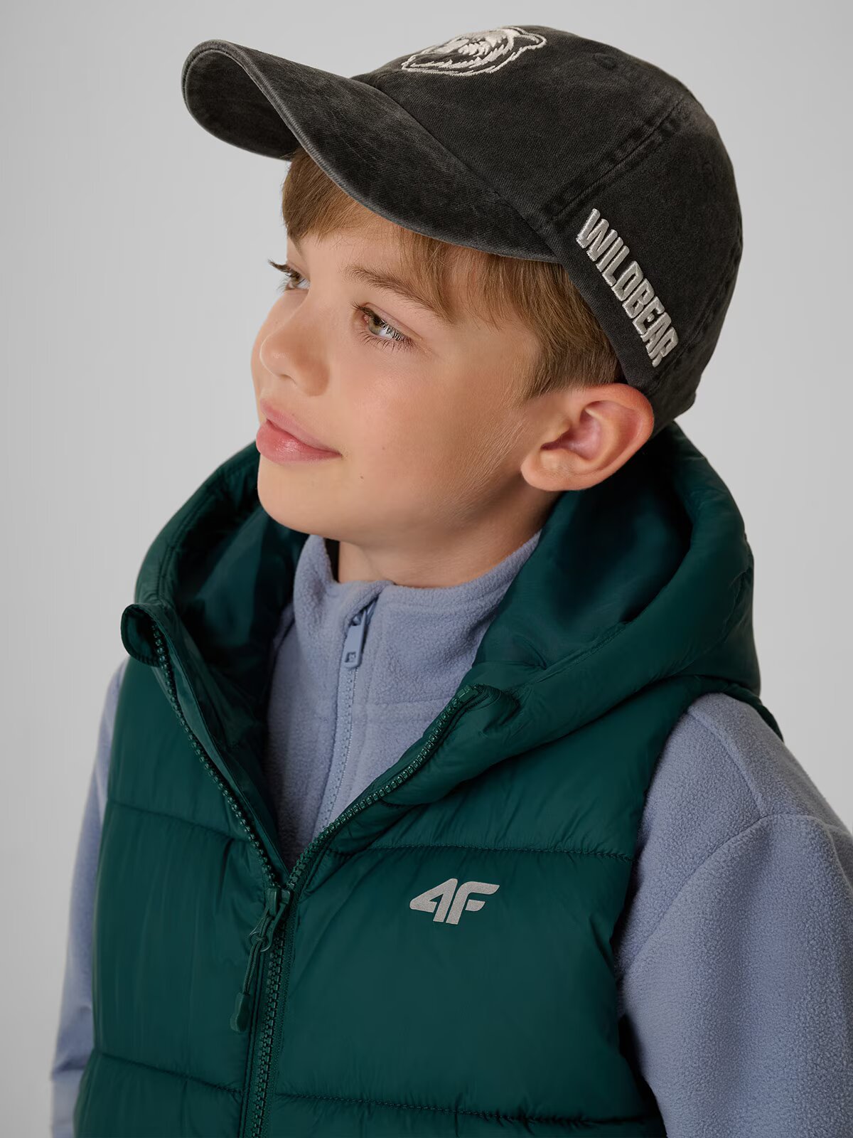 4F Sapca cu cozoroc strapback pentru copii - one size