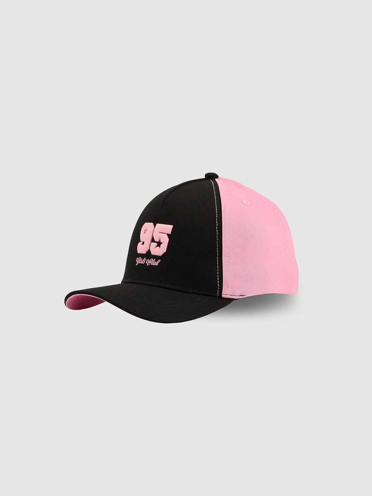 4F Șapcă cu cozoroc strapback pentru fete - neagră MT