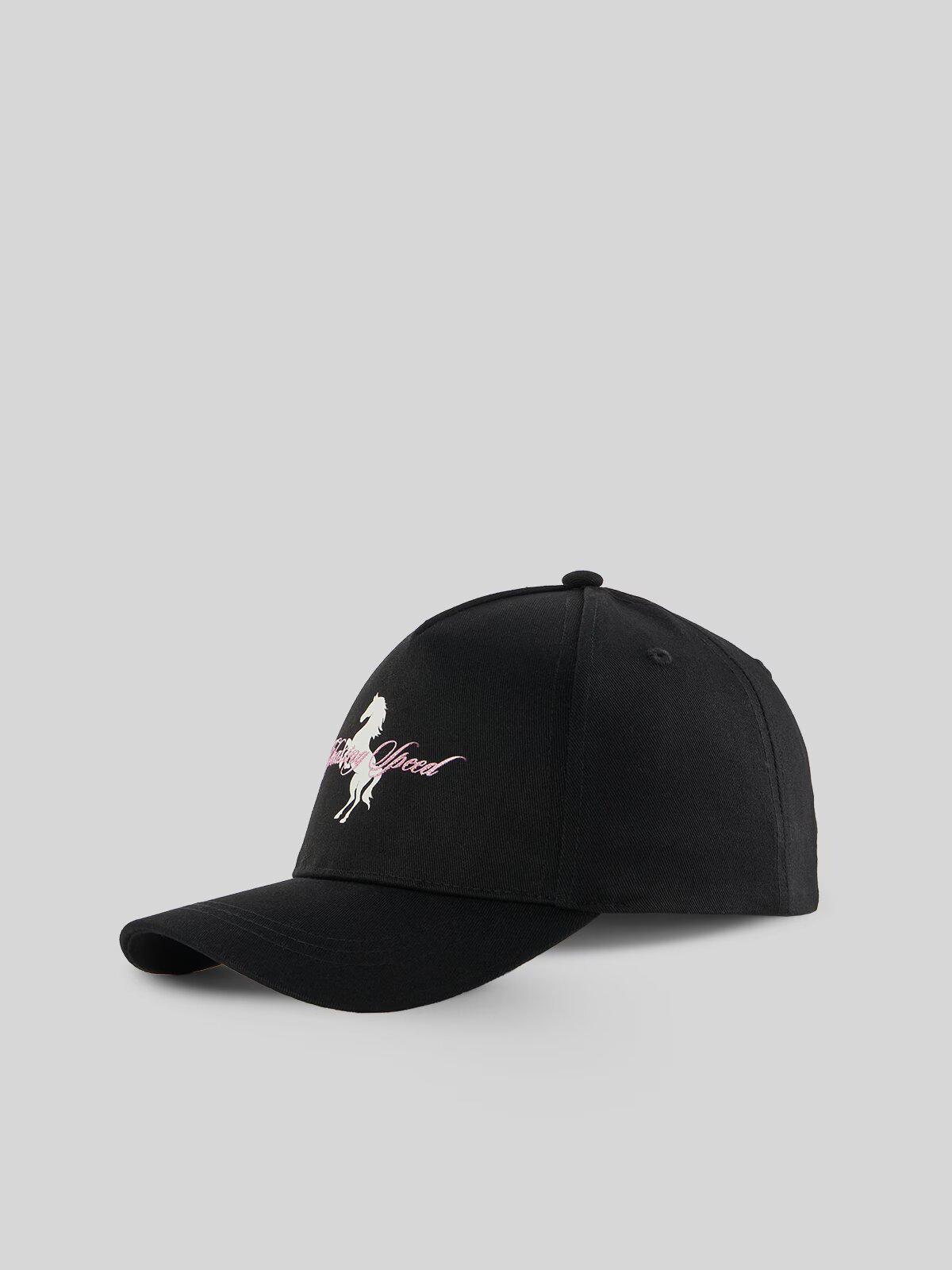 4F Sapca cu cozoroc strapback pentru fete - neagra one size