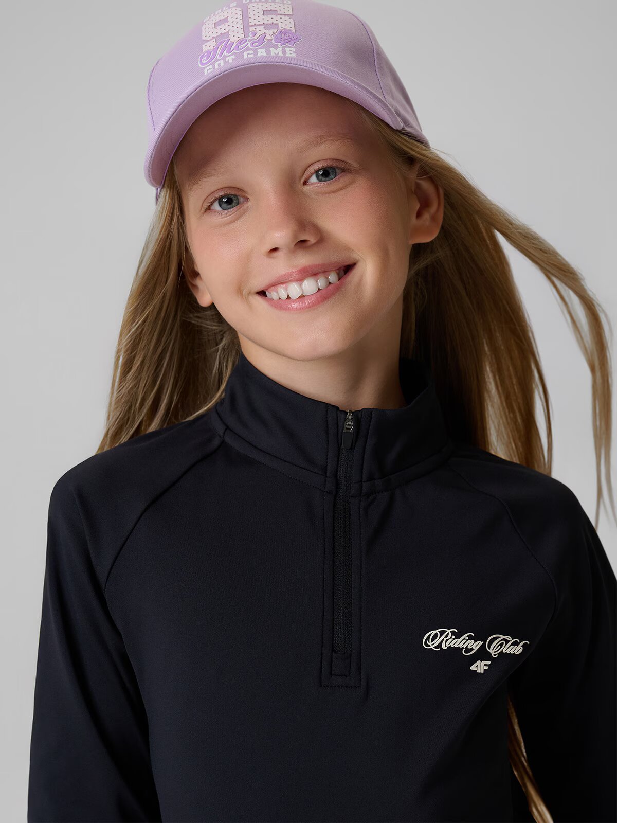 4F Sapca cu cozoroc strapback pentru fete - one size