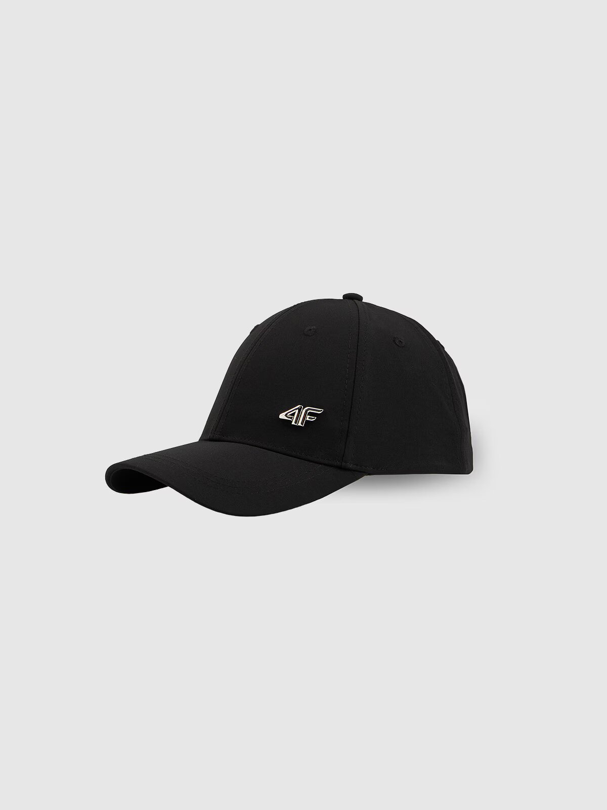 4F Șapcă cu cozoroc strapback unisex - neagră L/XL (60cm)