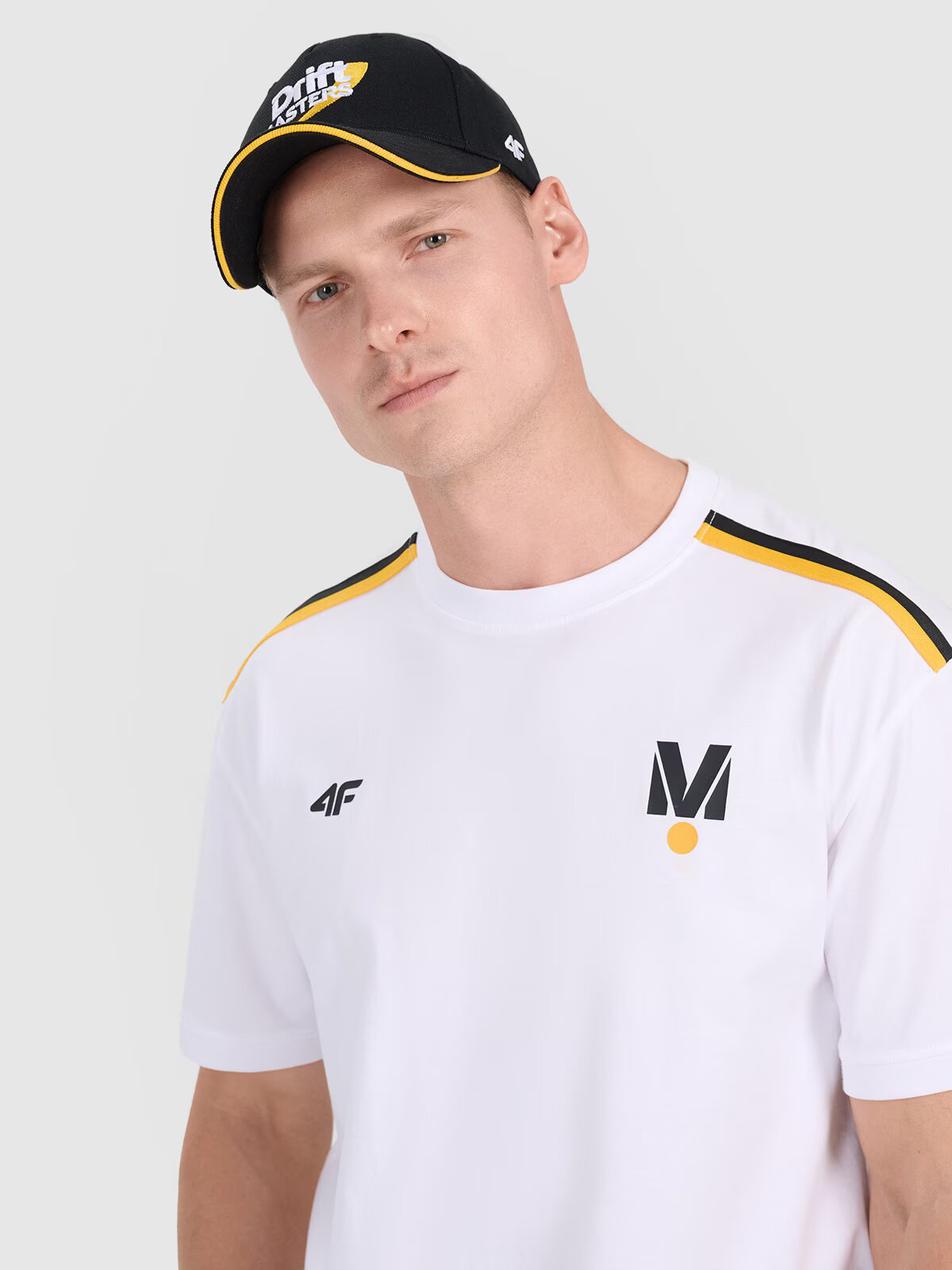 4F Șapca cu cozoroc trucker snapback | Drift Masters - neagră L/XL