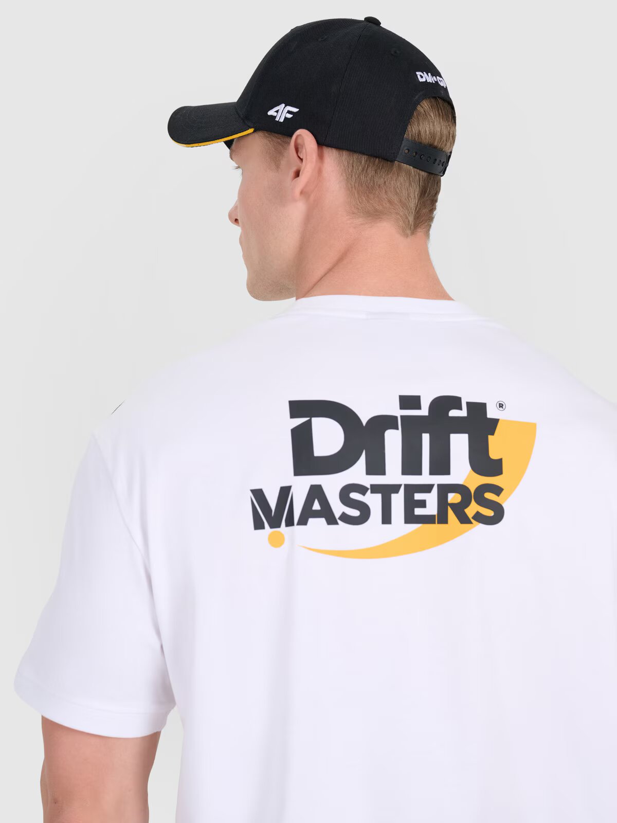 4F Șapca cu cozoroc trucker snapback | Drift Masters - neagră L/XL