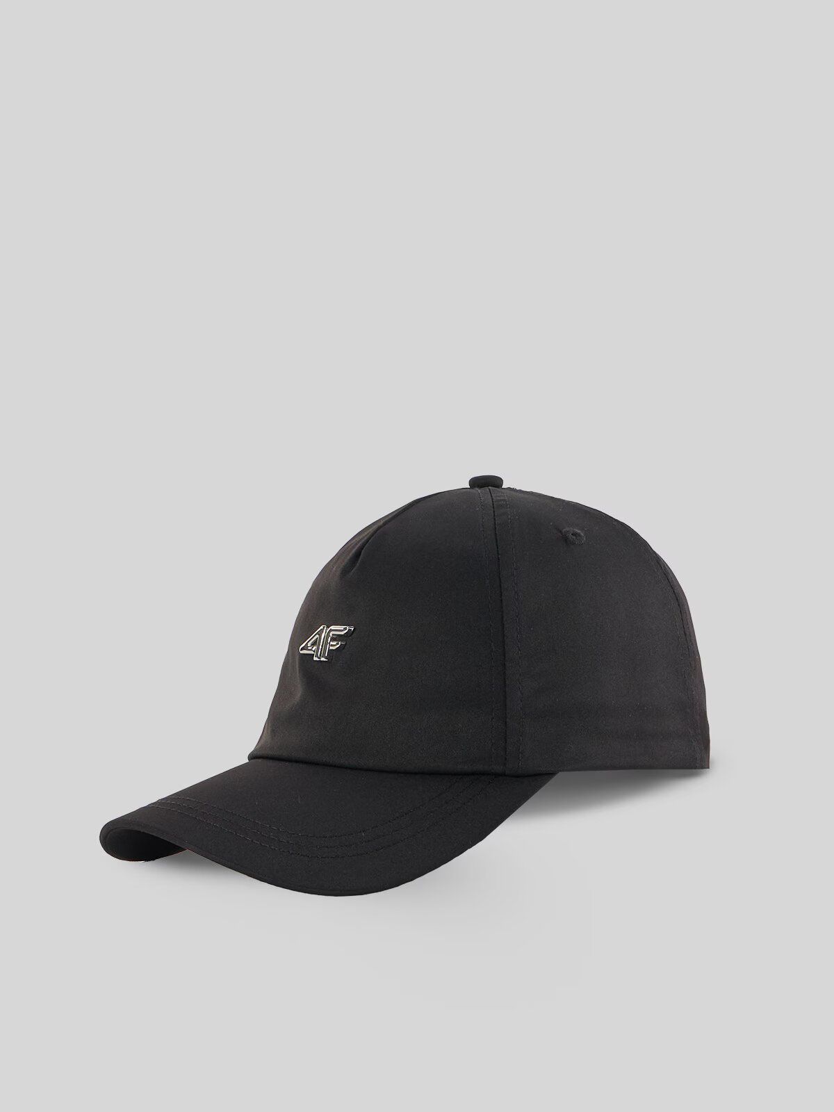 4F Șapcă strapback pentru femei - neagră S/M (58cm)