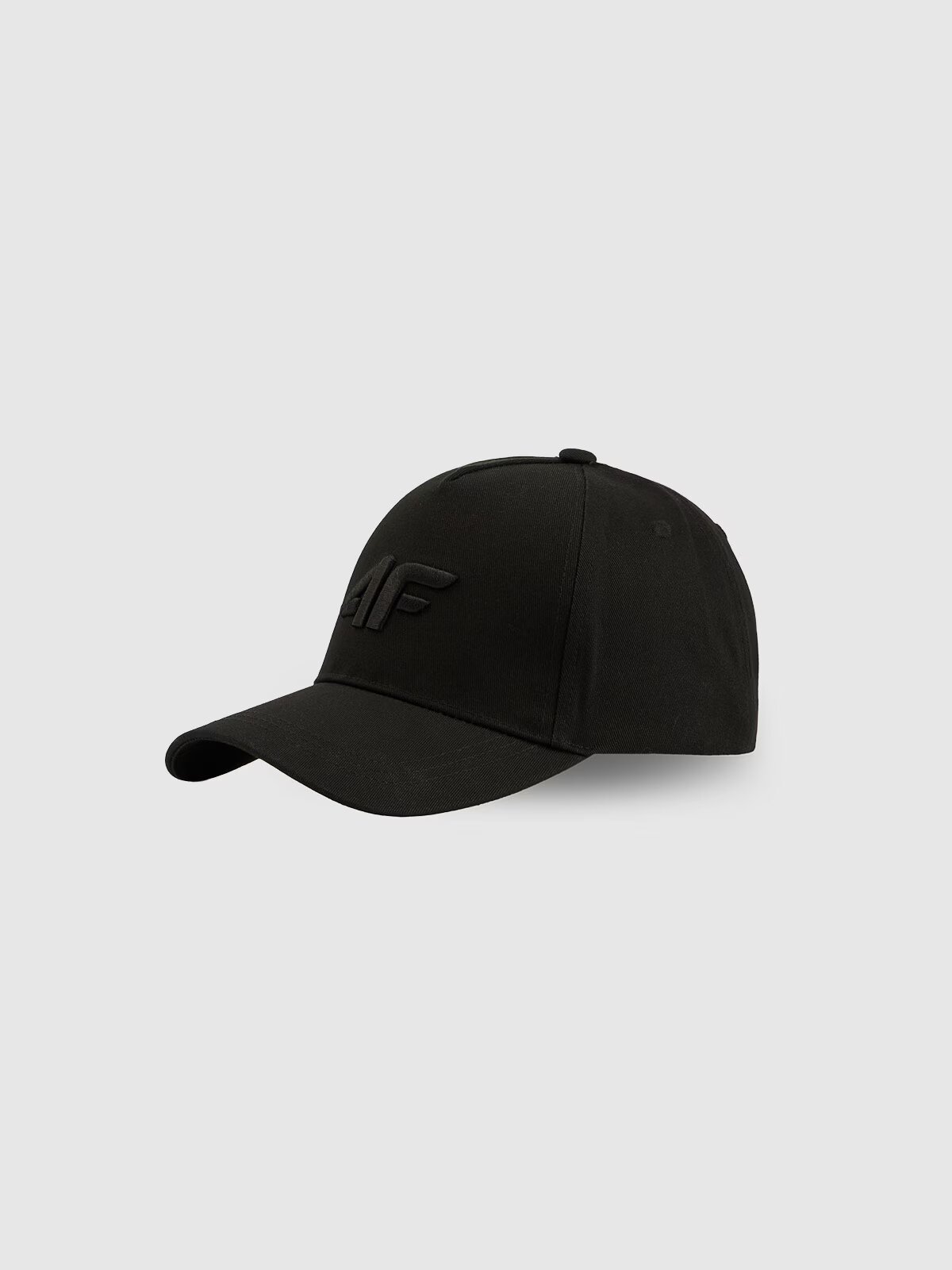 4F Șapcă strapback pentru femei - neagră S/M (58cm)