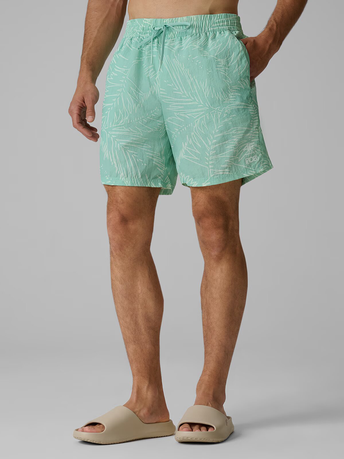 4F Shorturi de plajă boardshort pentru bărbați - L