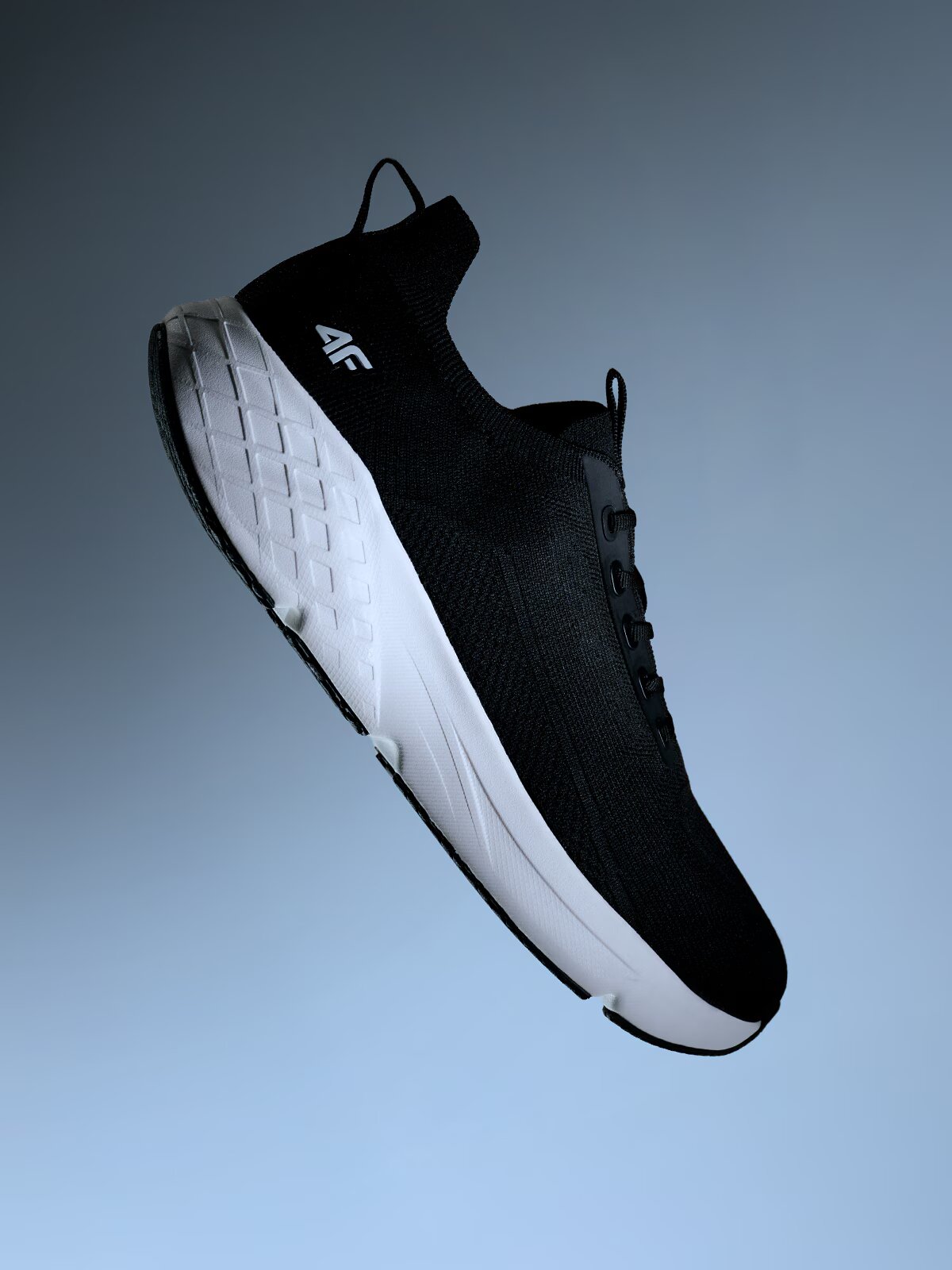 4F Sneakers sport VELOCORE joși pentru bărbați - negri 43