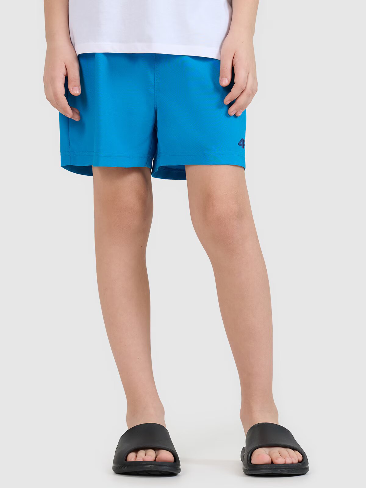 4F Șort de plajă boardshort pentru băieți - 134/140 (8-10 ani)
