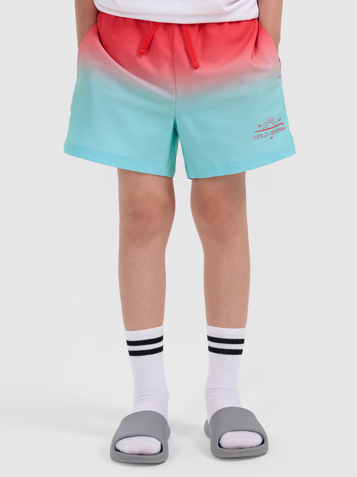 4F Șort de plajă boardshort pentru băieți - 158/164 (12-14 ani)