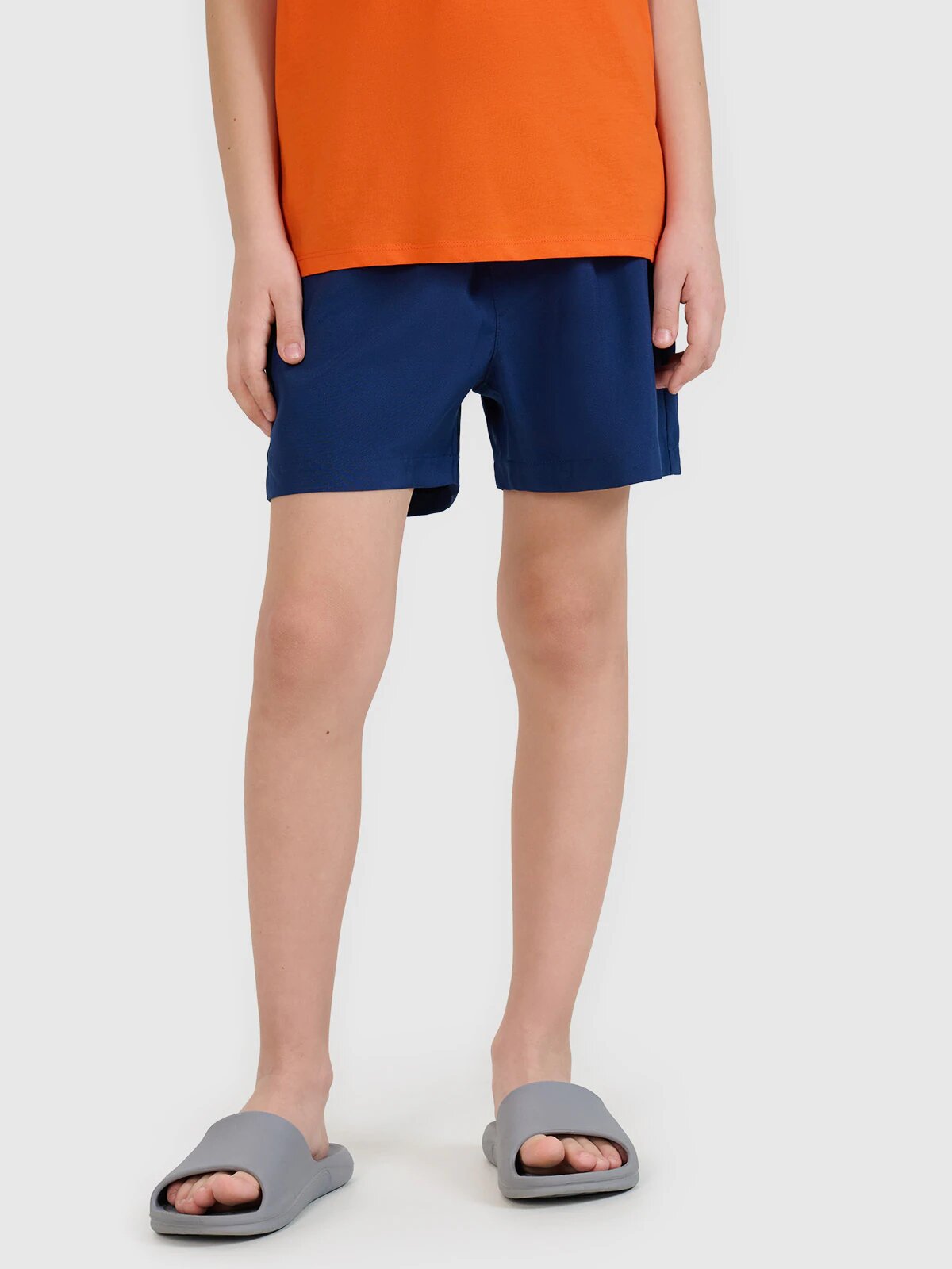 4F Șort de plajă boardshort pentru băieți - 146/152 (10-12 ani)