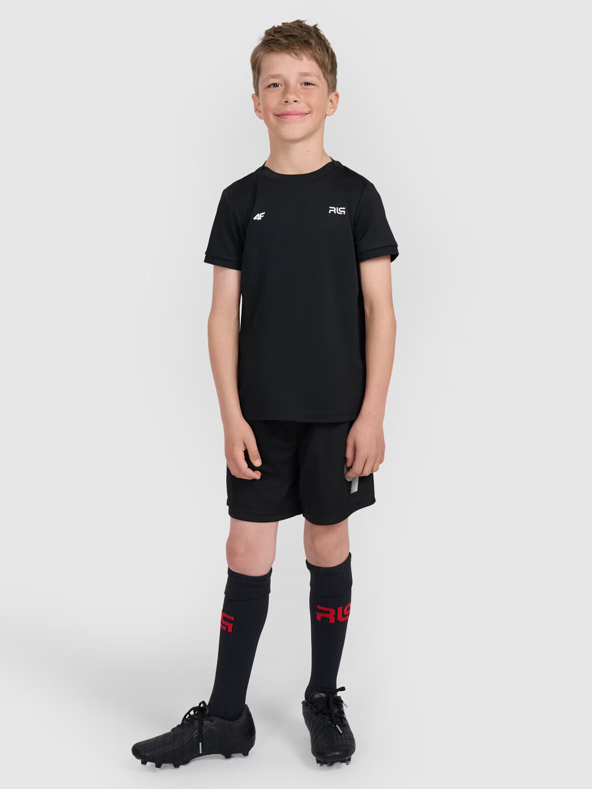 4F Șort de sport pentru copii JUNIOR x Robert Lewandowski - 134/140 (8-10 ani)