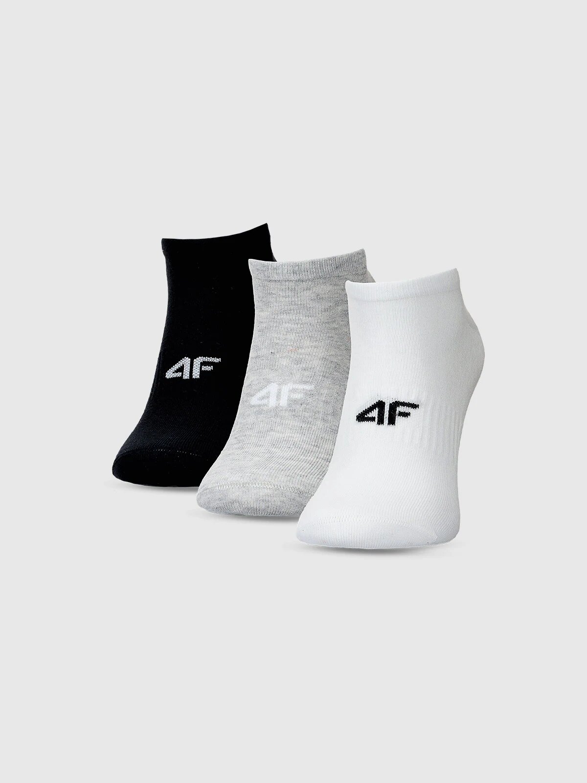4F Șosete casual până la gleznă gleznă (3-pack) pentru bărbați - 39-42