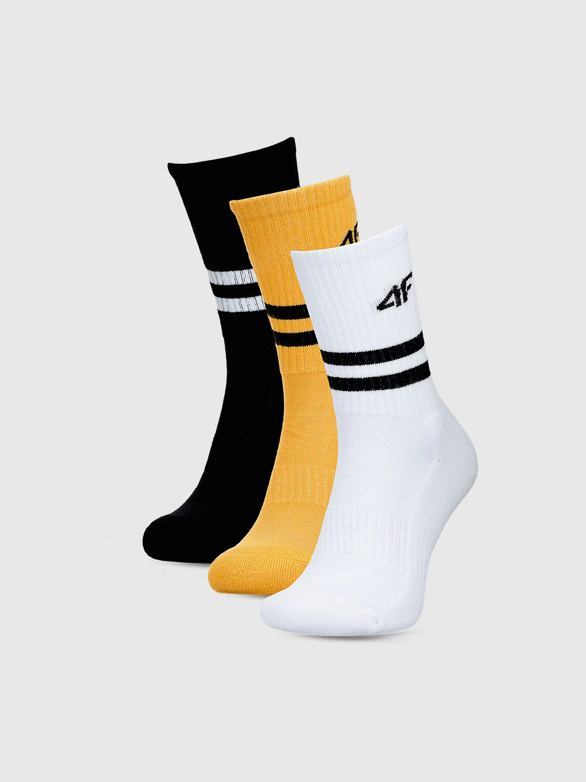 4F Șosete casual peste gleznă (3-pack) unisex | Drift Masters - 39-42