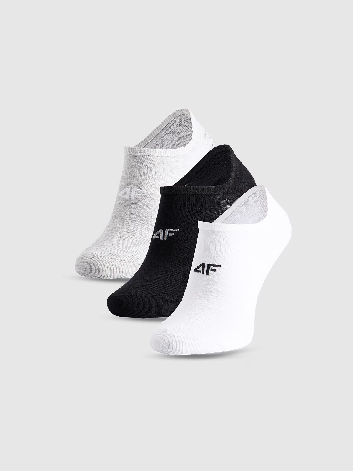 4F Șosete casual tălpici (3-pack) pentru bărbați - 43-46