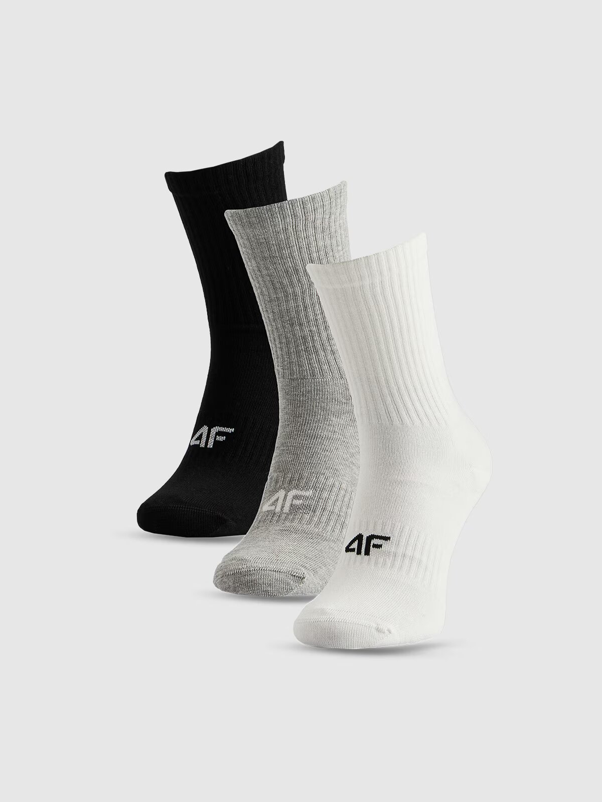 4F Șosete lungi (3-pack) pentru bărbați - 43-46