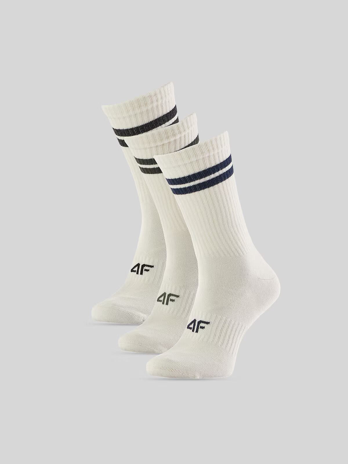 4F Șosete lungi (3-pack) pentru bărbați - 39-42