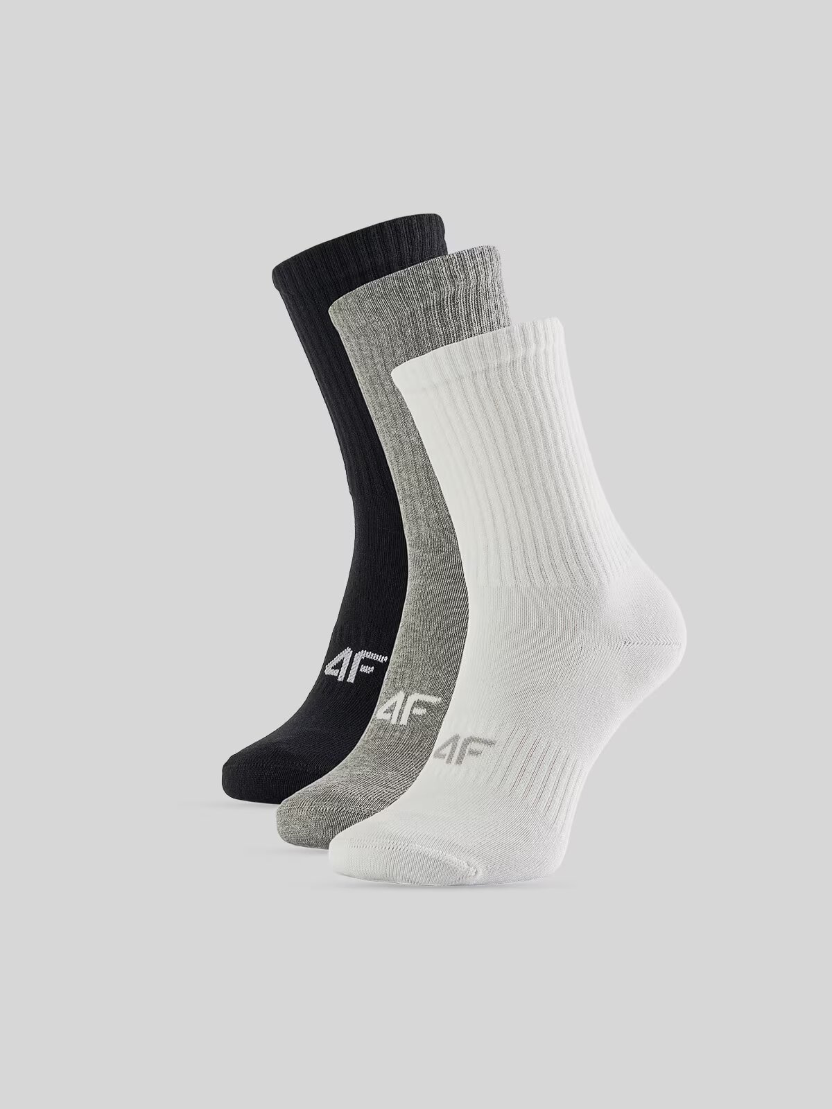 4F Șosete lungi (3-pack) pentru bărbați - 39-42