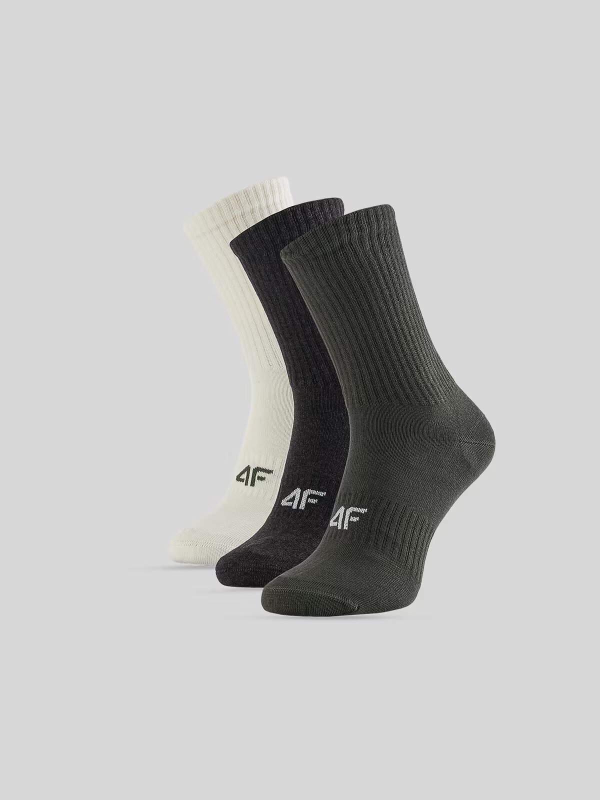 4F Șosete lungi (3-pack) pentru bărbați - 39-42