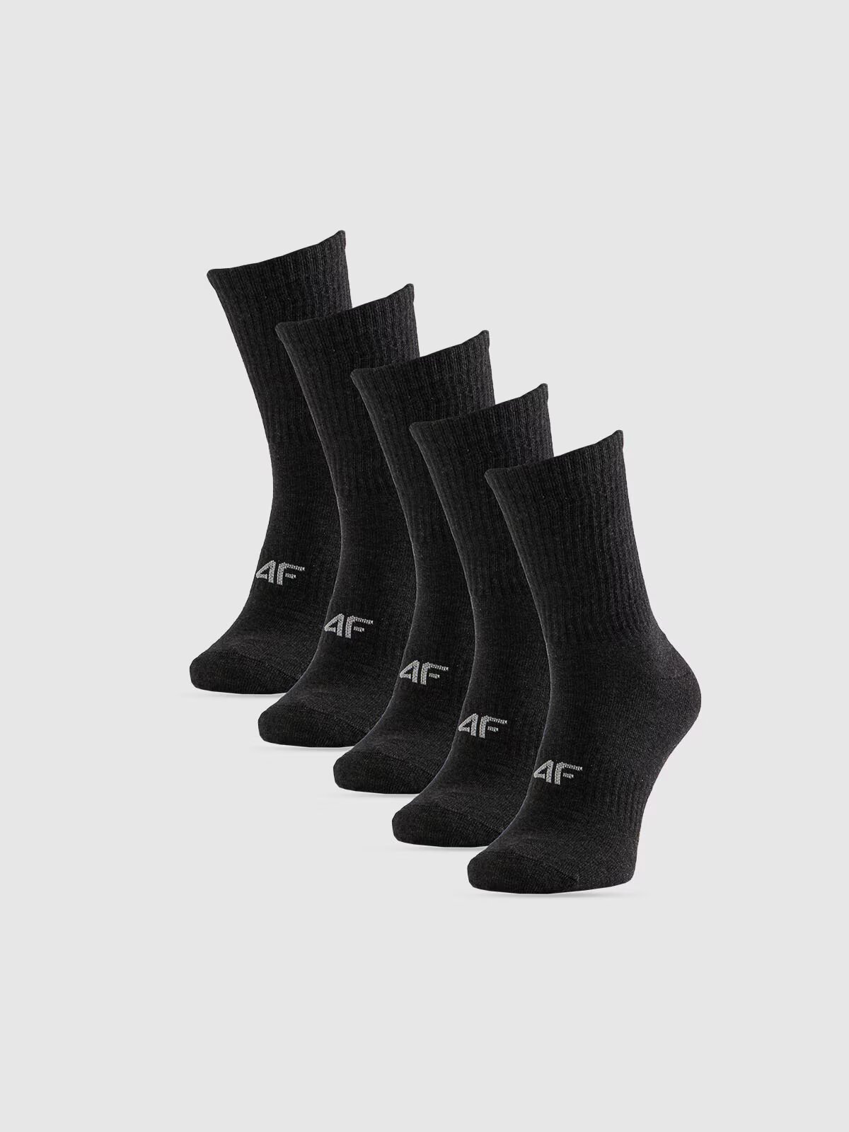 4F Șosete lungi (5-pack) pentru bărbați - 43-46