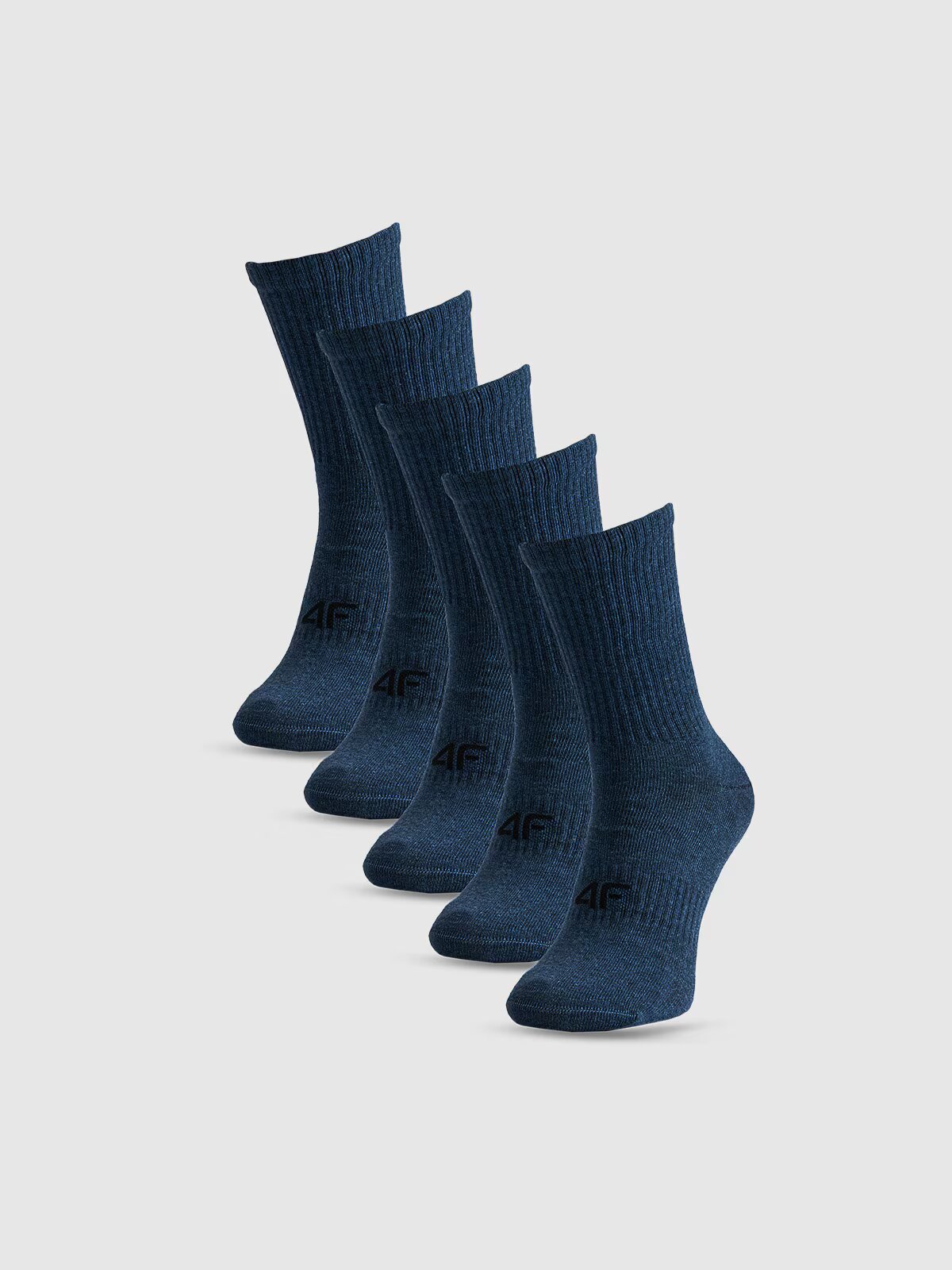 4F Șosete lungi (5-pack) pentru bărbați - 43-46