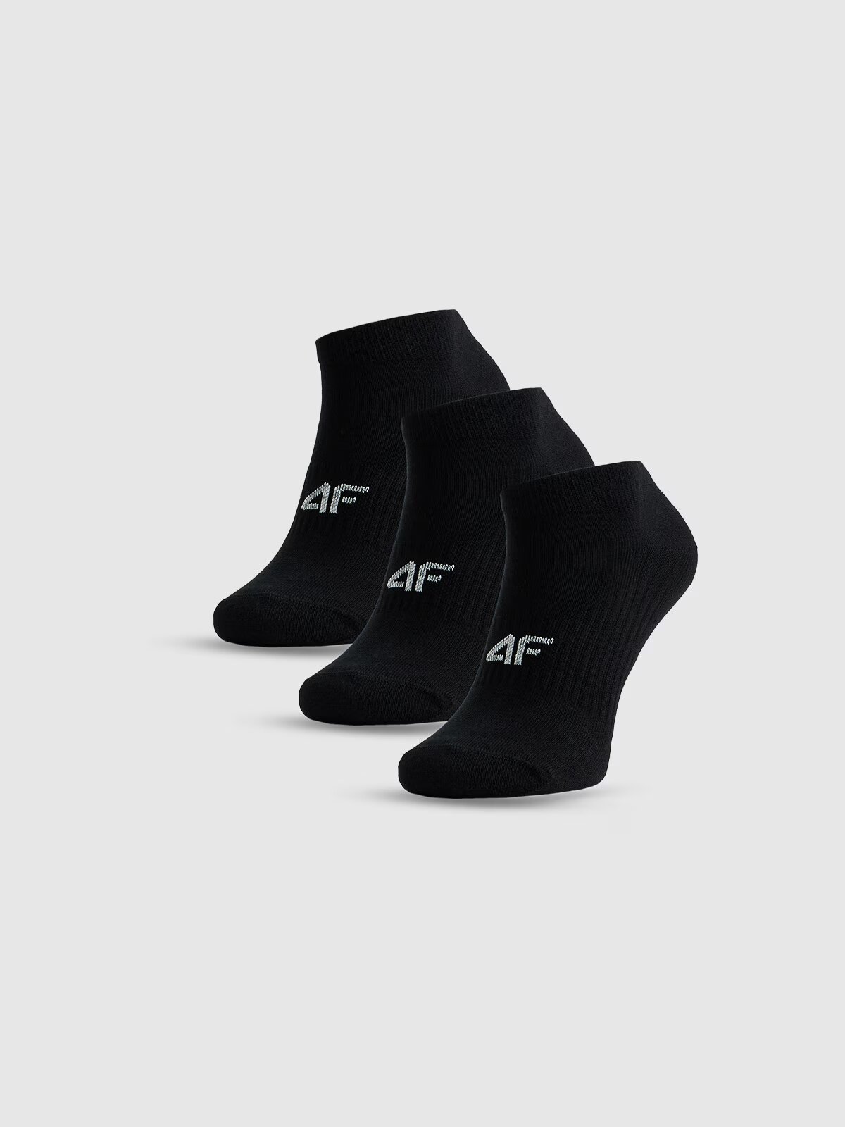 4F Șosete scurte (3-pack) damă - negre 35-38