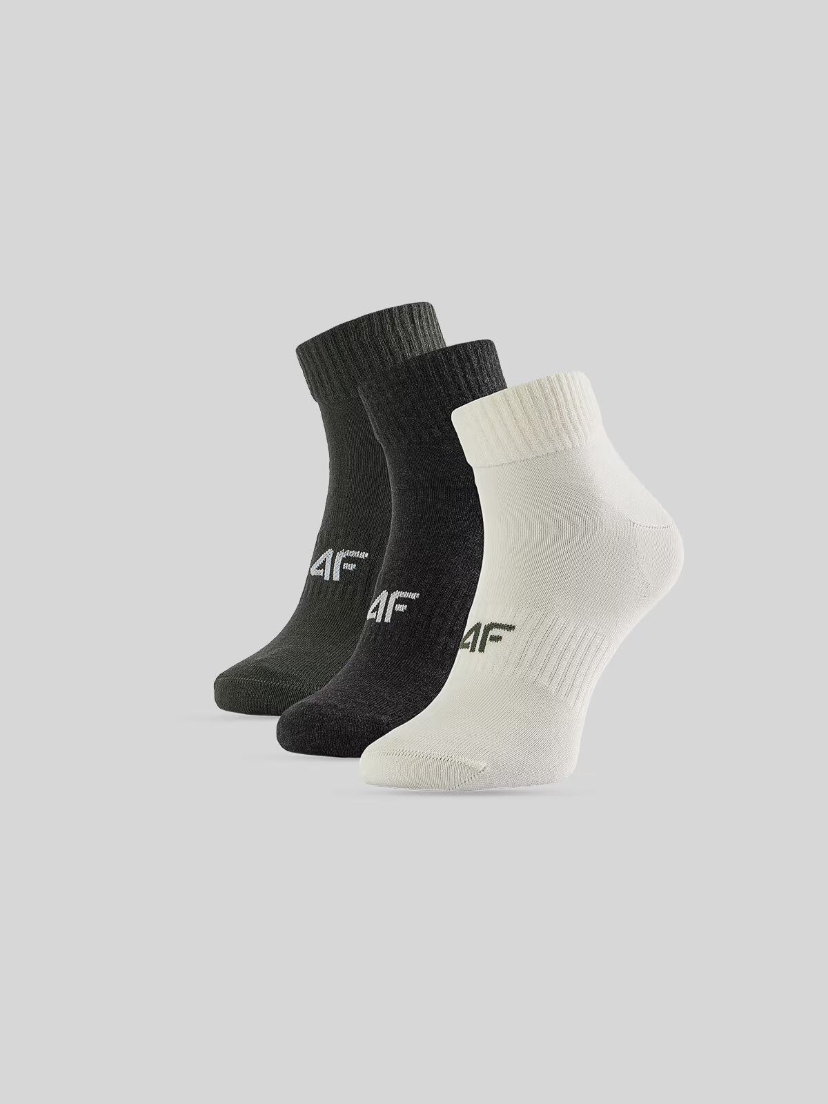 4F Șosete scurte (3-pack) pentru bărbați - 39-42