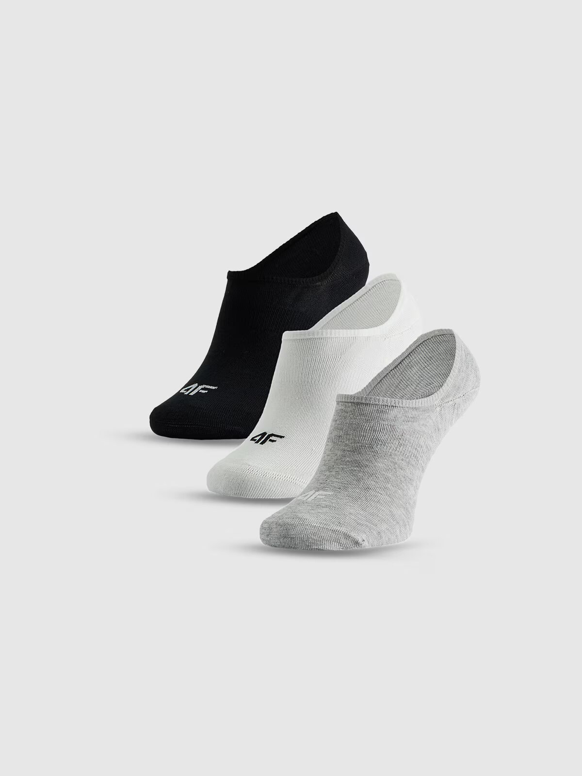4F Șosete scurte (3-pack) pentru femei - 35-38