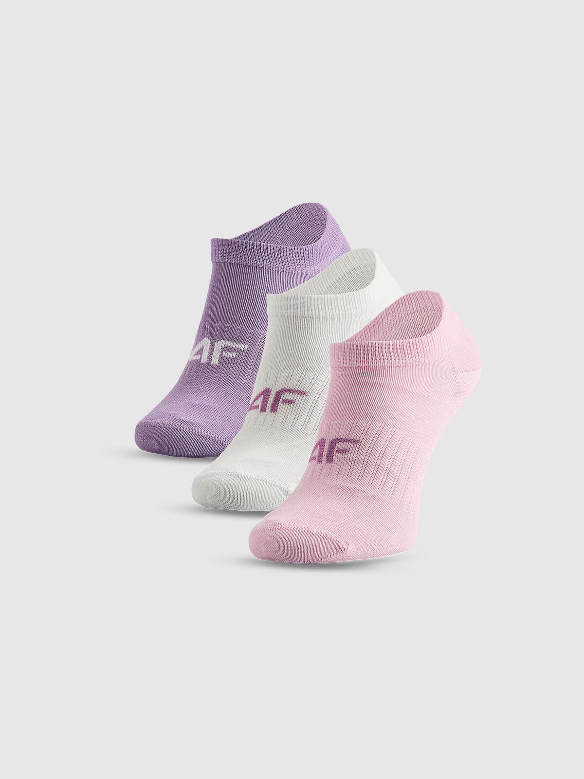 4F Șosete scurte (3-pack) pentru fete - 32-34