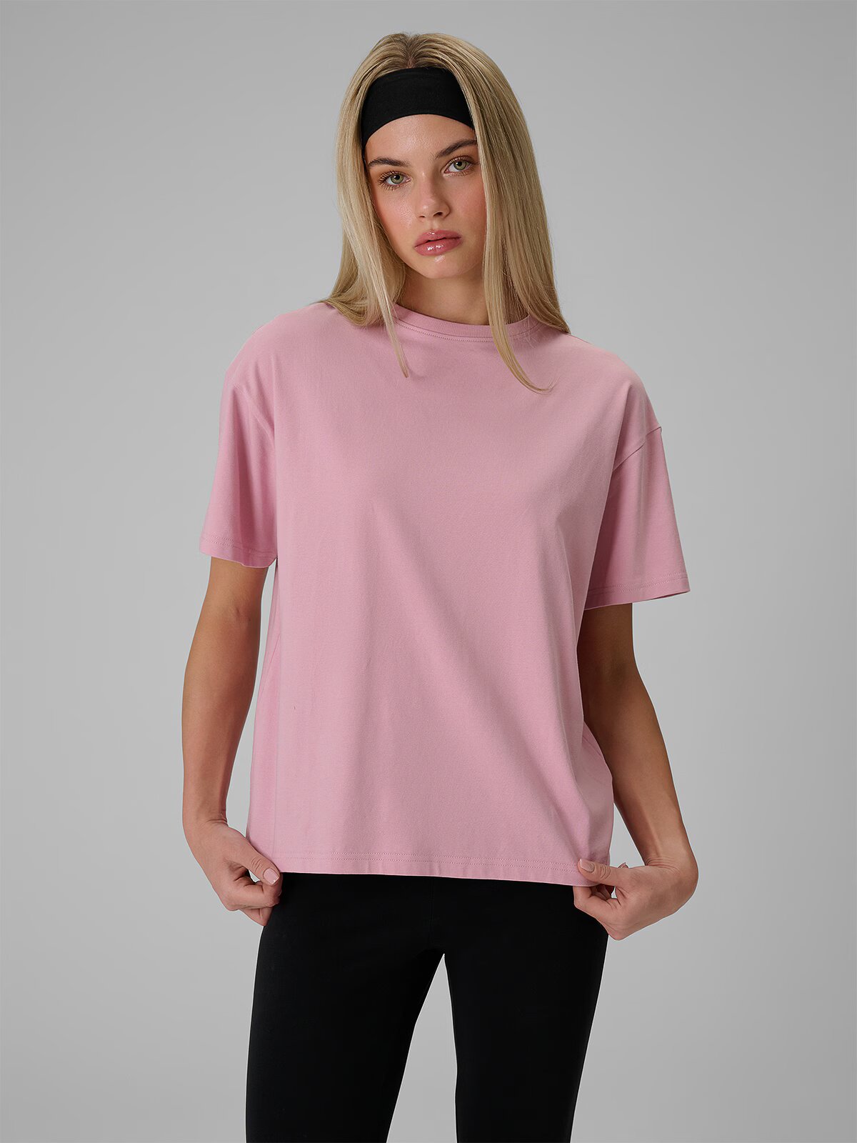 4F T-shirt loose simplu pentru femei - L