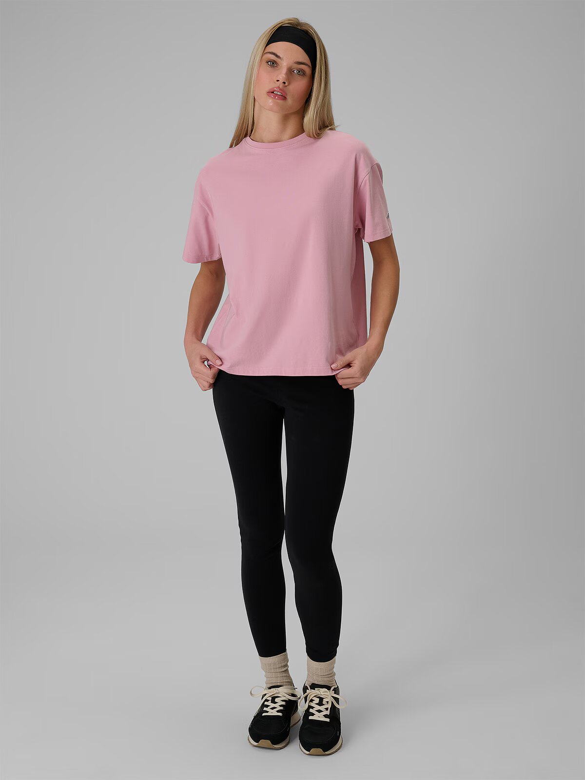 4F T-shirt loose simplu pentru femei - L