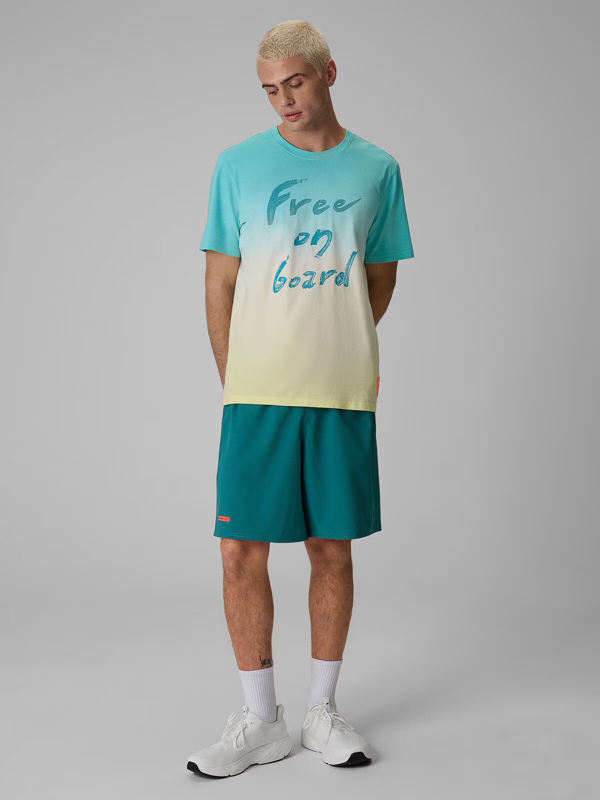4F T-shirt regular cu imprimeu pentru bărbați - M