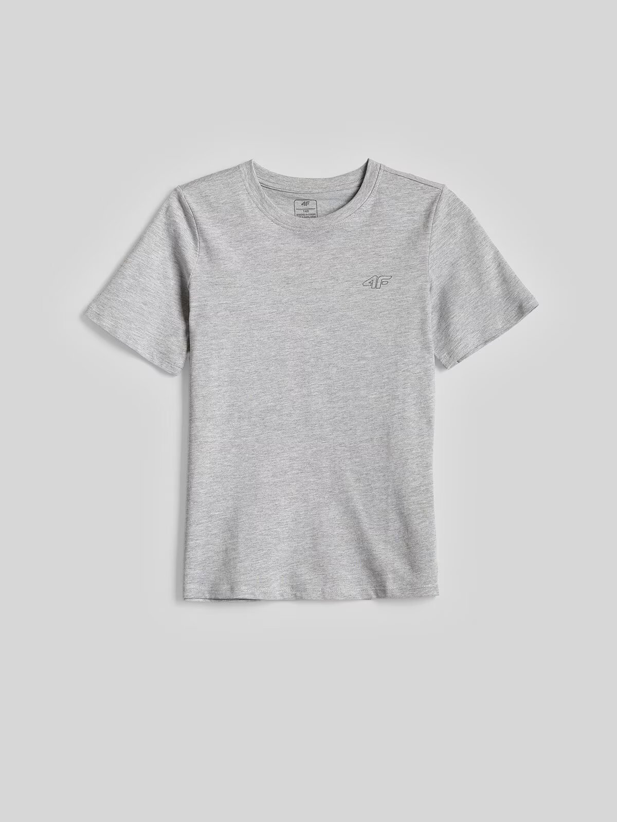 4F T-shirt regular simplu pentru băieți - 128