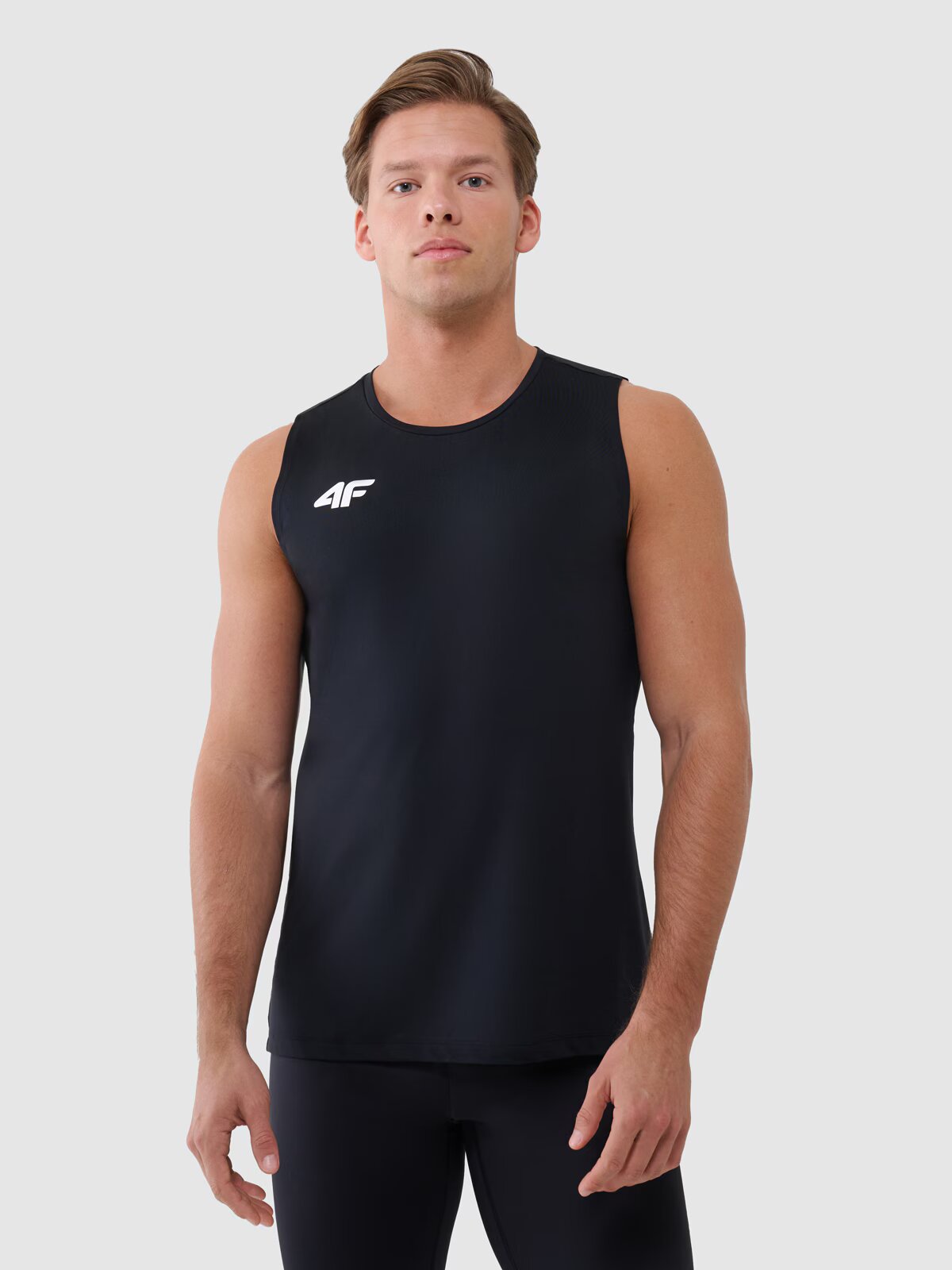 4F Tank top de antrenament cu uscare rapidă pentru bărbați - XS
