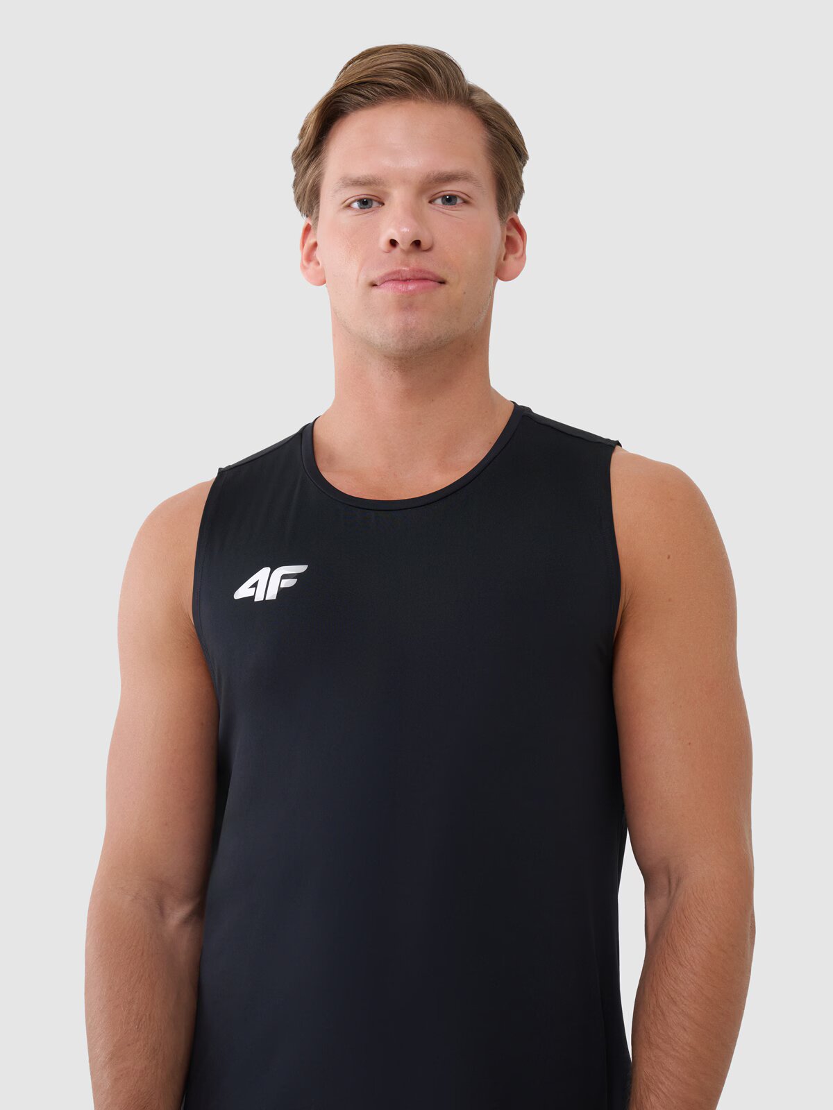 4F Tank top de antrenament cu uscare rapidă pentru bărbați - XS