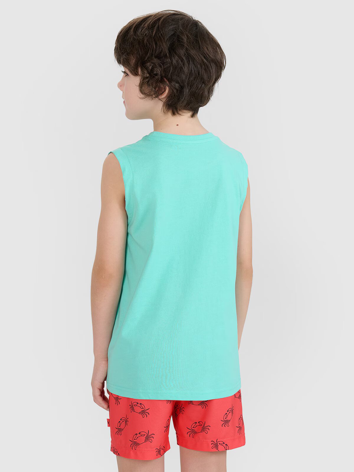 4F Tank top regular cu imprimeu pentru băieți - 122