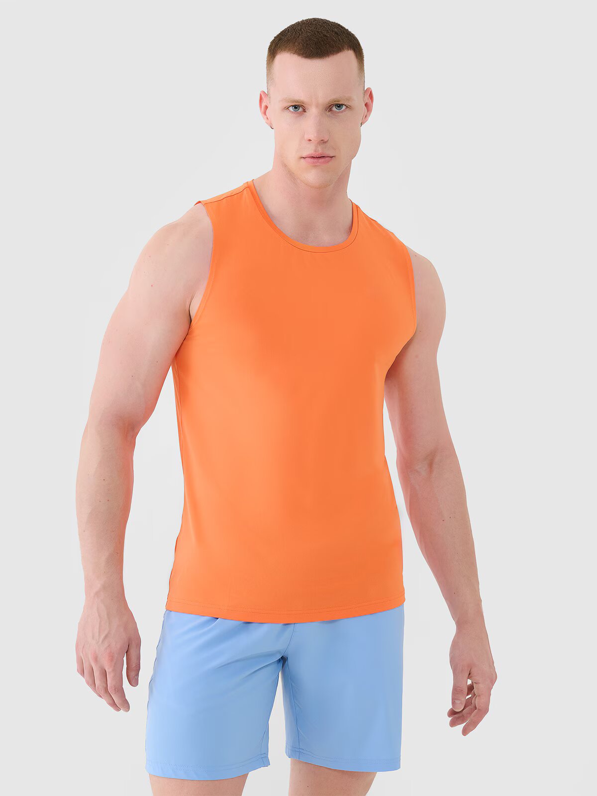 4F Tank top regular cu uscare rapidă pentru bărbați - M