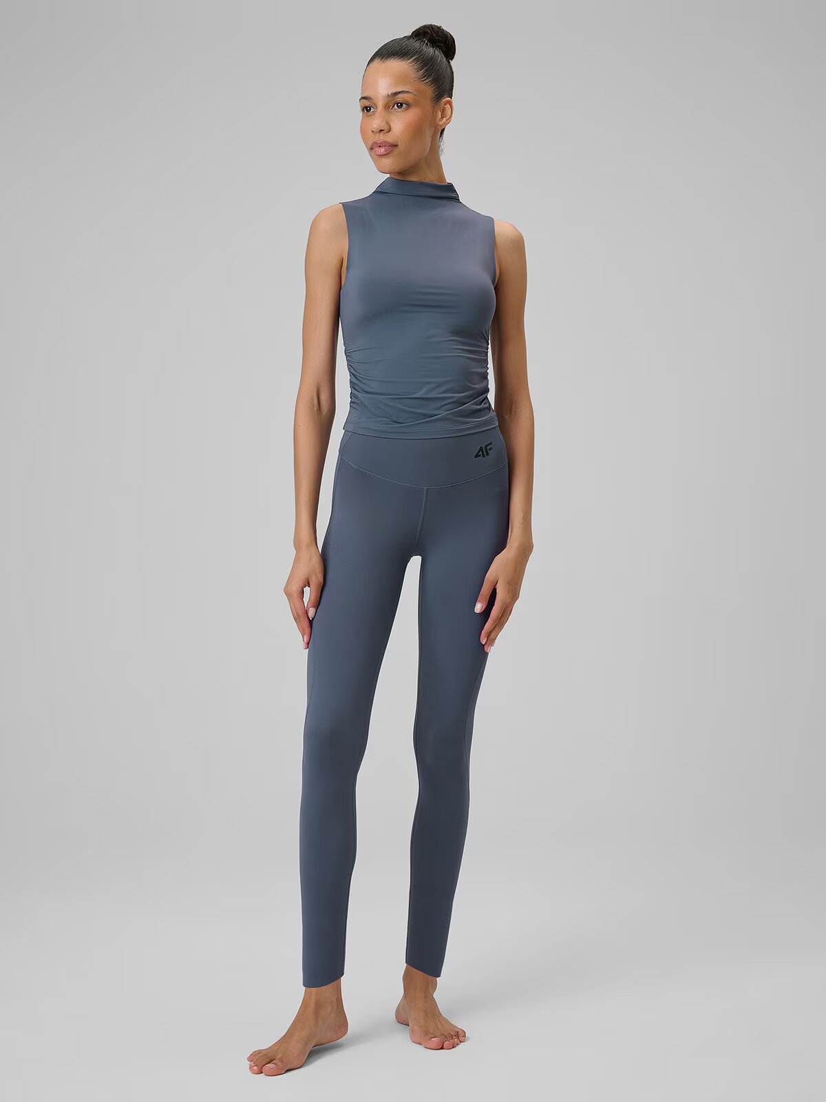 4F Top de yoga slim cu uscare rapidă pentru femei - L