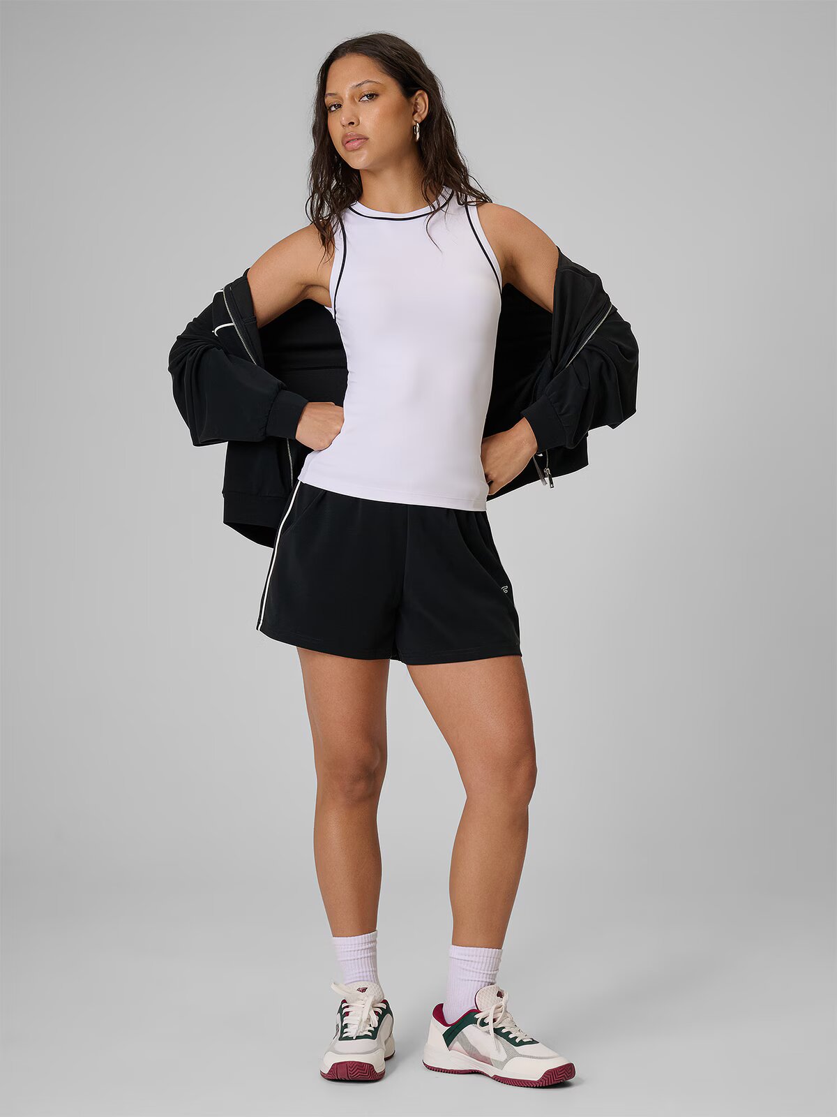 4F Top slim simplu pentru femei - L