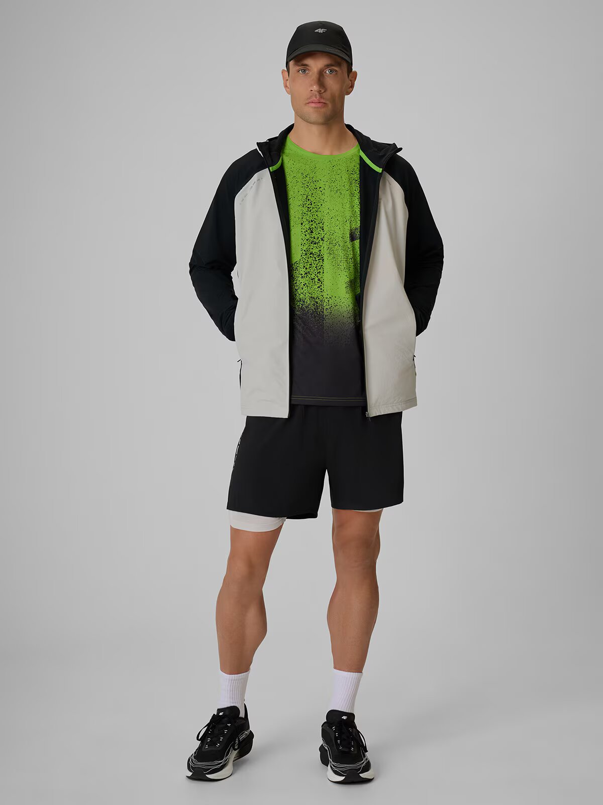 4F Tricou alergare uscare rapidă bărbați - S