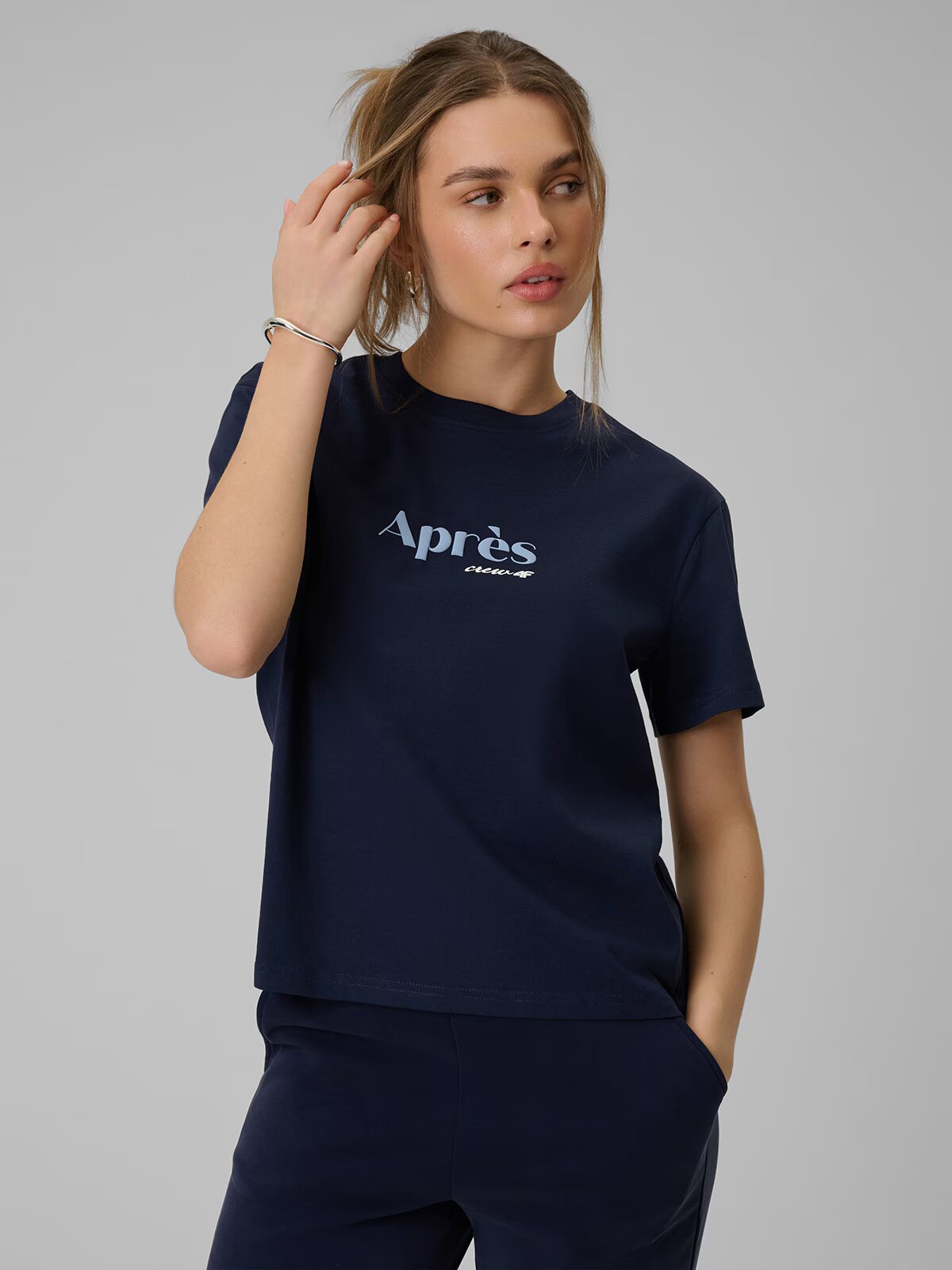 4F Tricou boxy cu imprimeu pentru femei - XS