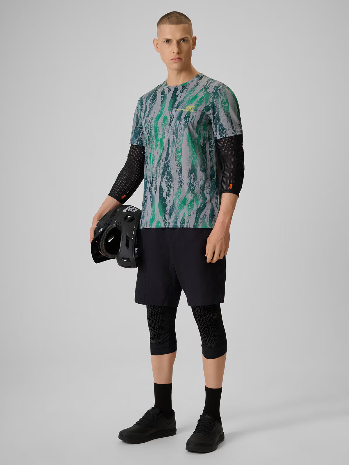 4F Tricou ciclism bărbați - M