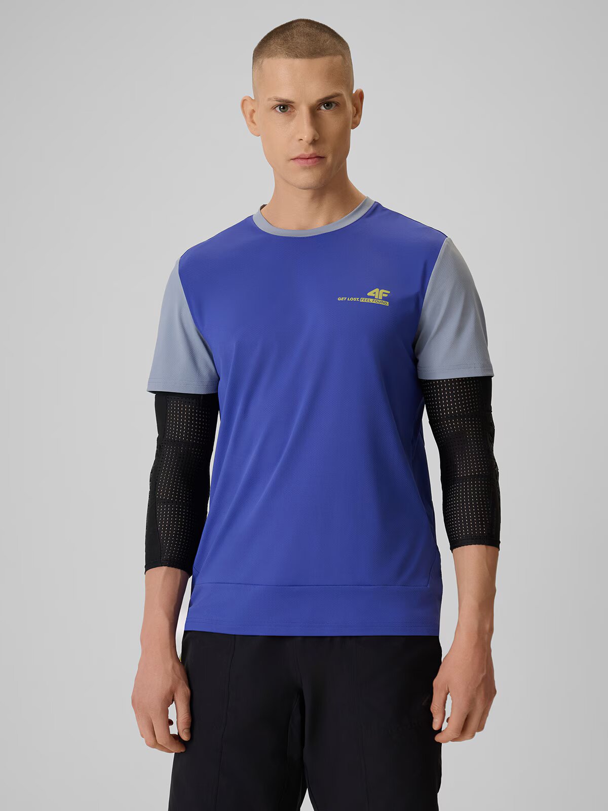 4F Tricou ciclism bărbați - S