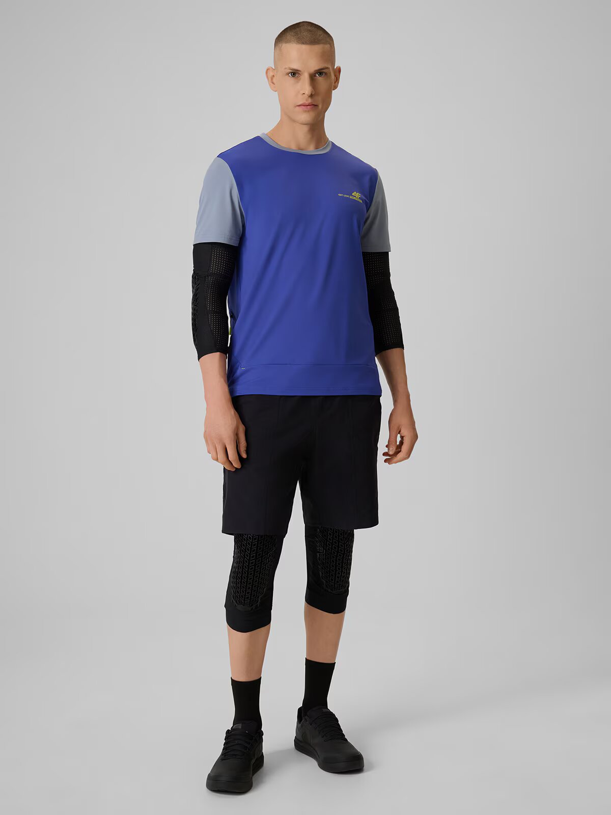 4F Tricou ciclism bărbați - S