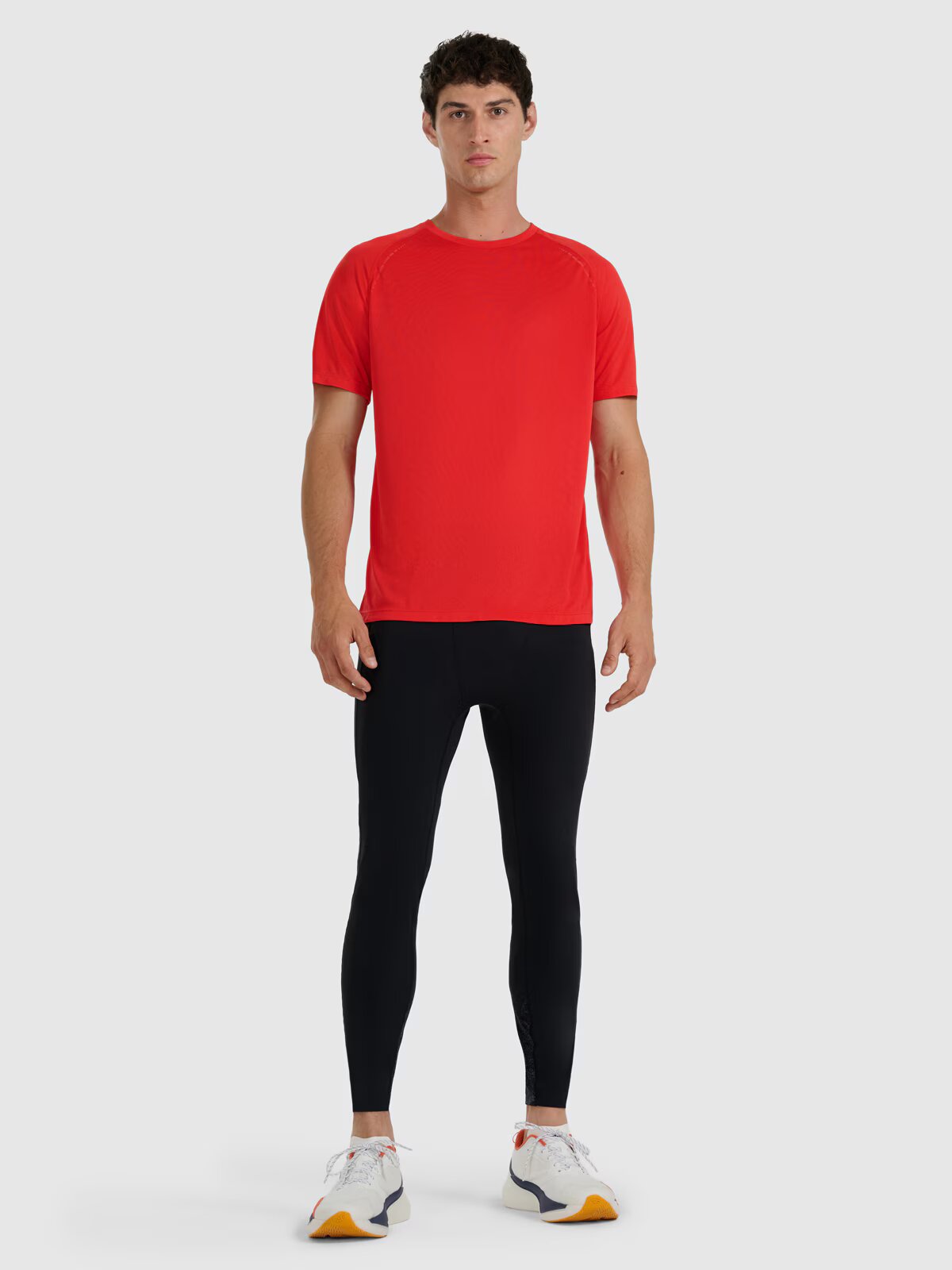 4F Tricou de alergare cu uscare rapidă pentru bărbați - roșu XXL