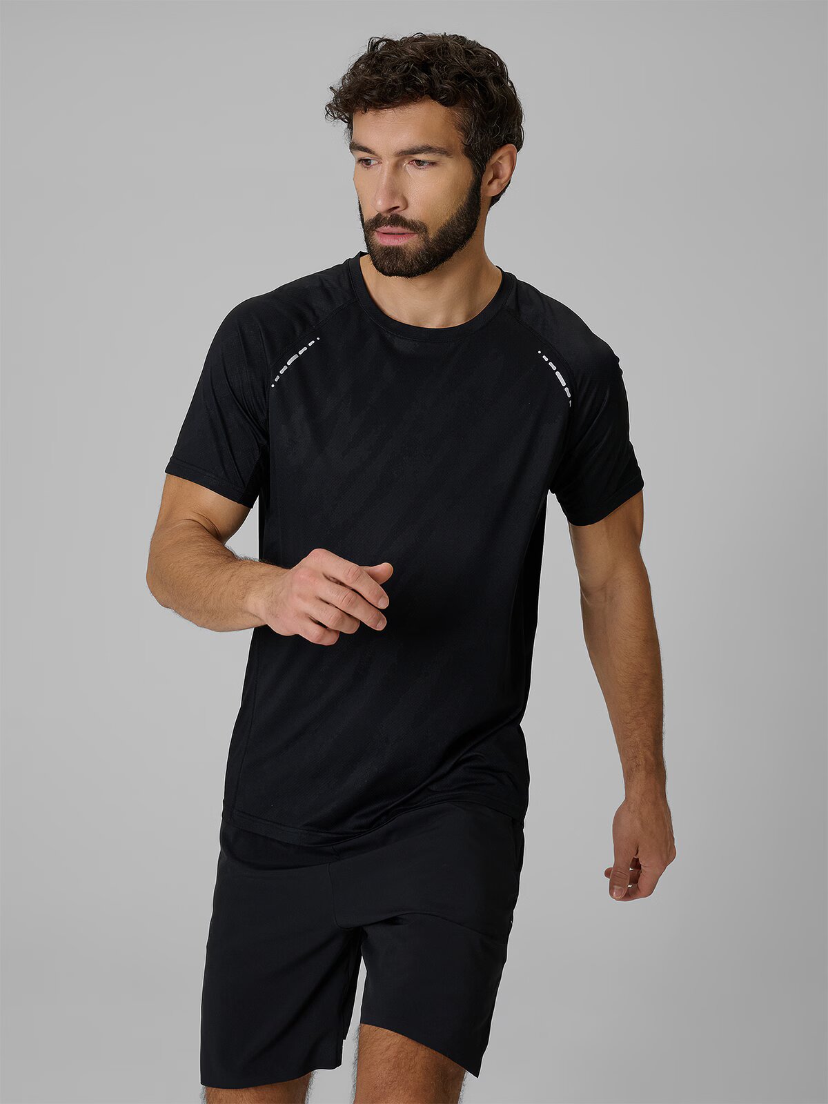 4F Tricou de alergare cu uscare rapidă pentru bărbați - S